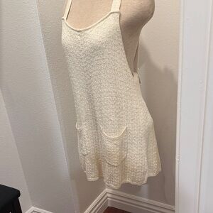 FP Movement by Free People Textured Cream Romper